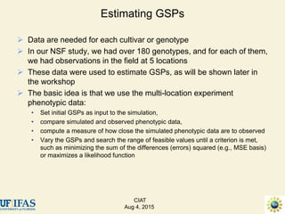 Advances in gene-based crop modeling