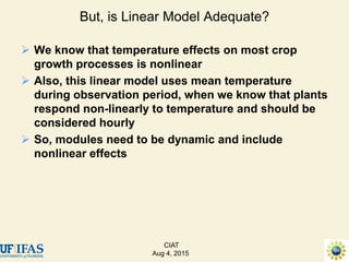 Advances in gene-based crop modeling