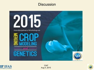 Advances in gene-based crop modeling