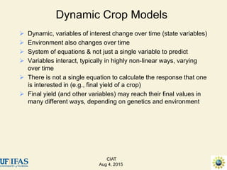 Advances in gene-based crop modeling