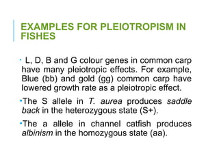 Gene-interactions notes for gene interactions gene types | PPT
