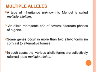 Gene Form Gene-interactions interaction between phenotype | PPT