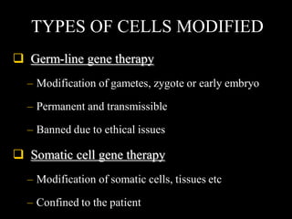 Gene therapy introduction | PDF
