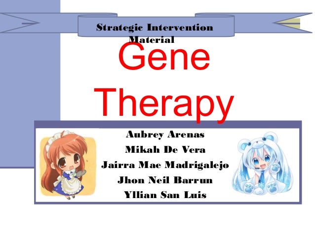 Strategic Intervention Material Gene Therapy
