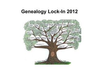 Genealogy Lock-In 2012
 