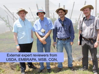 Genebanks – Presentation for Discussion with Donors and Partners – June 2013