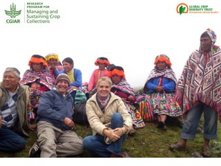 Genebanks – Presentation for Discussion with Donors and Partners – June 2013