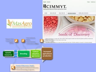 Genebanks – Presentation for Discussion with Donors and Partners – June 2013