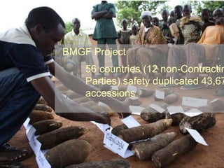 Genebanks – Presentation for Discussion with Donors and Partners – June 2013