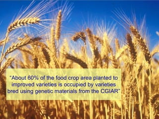 Genebanks – Presentation for Discussion with Donors and Partners – June 2013