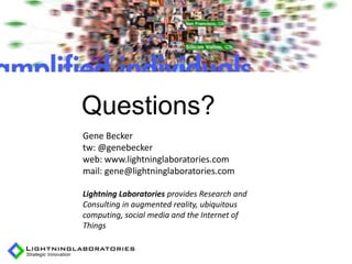 AR history: sub




              Questions?
              Gene Becker
              tw: @genebecker
              web: ww...
