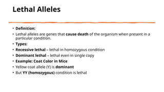 Comprehensive Overview of Genes: Alleles, Multiple Alleles ...