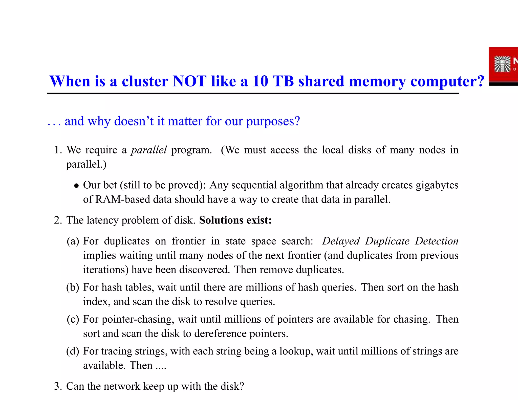 IAP09 CUDA@MIT 6.963 - Guest Lecture: Out-of-Core Programming with NVIDIA's CUDA (Gene Cooperman, NEU)