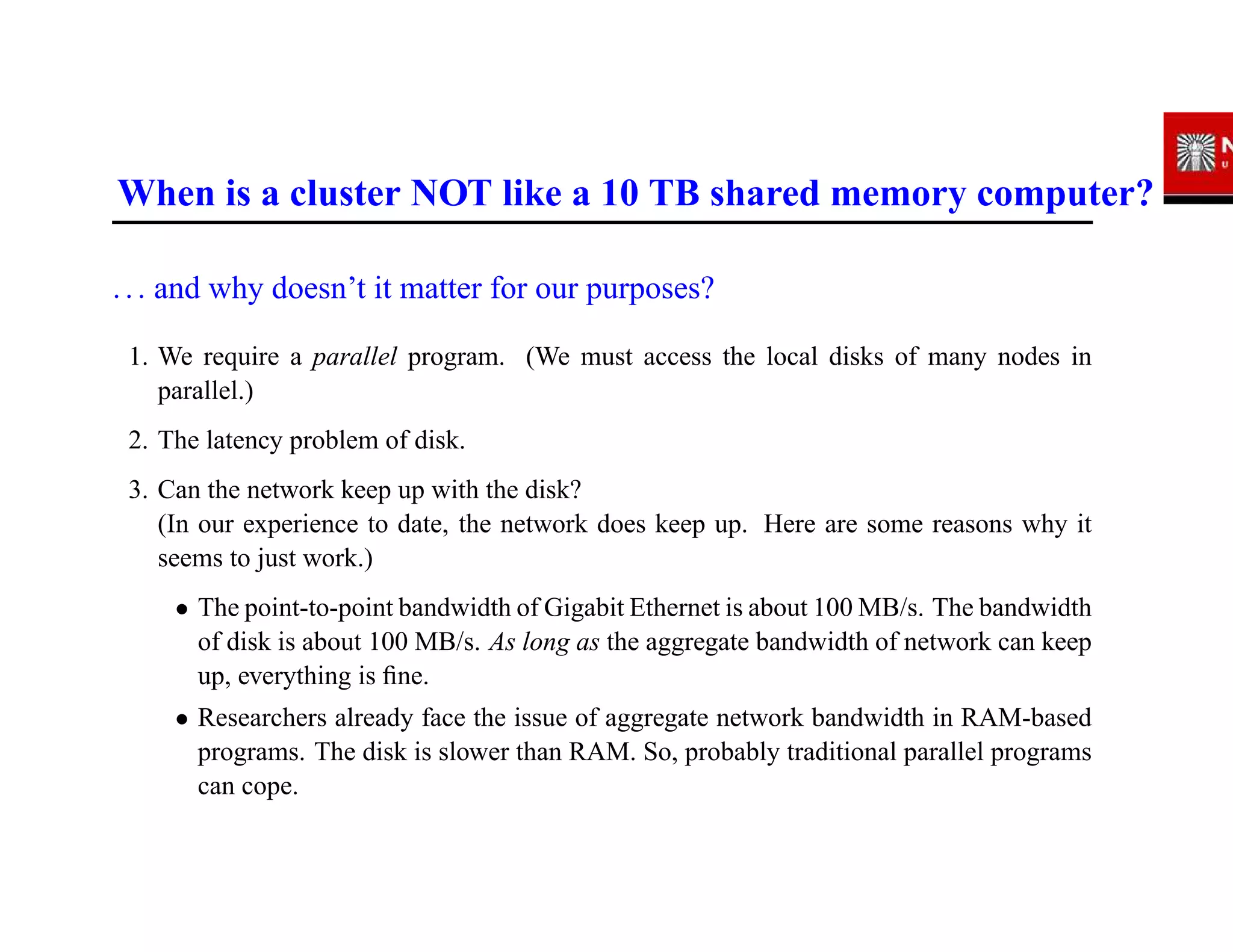 IAP09 CUDA@MIT 6.963 - Guest Lecture: Out-of-Core Programming with NVIDIA's CUDA (Gene Cooperman, NEU)