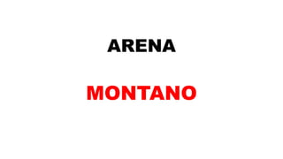 ARENA
MONTANO
 