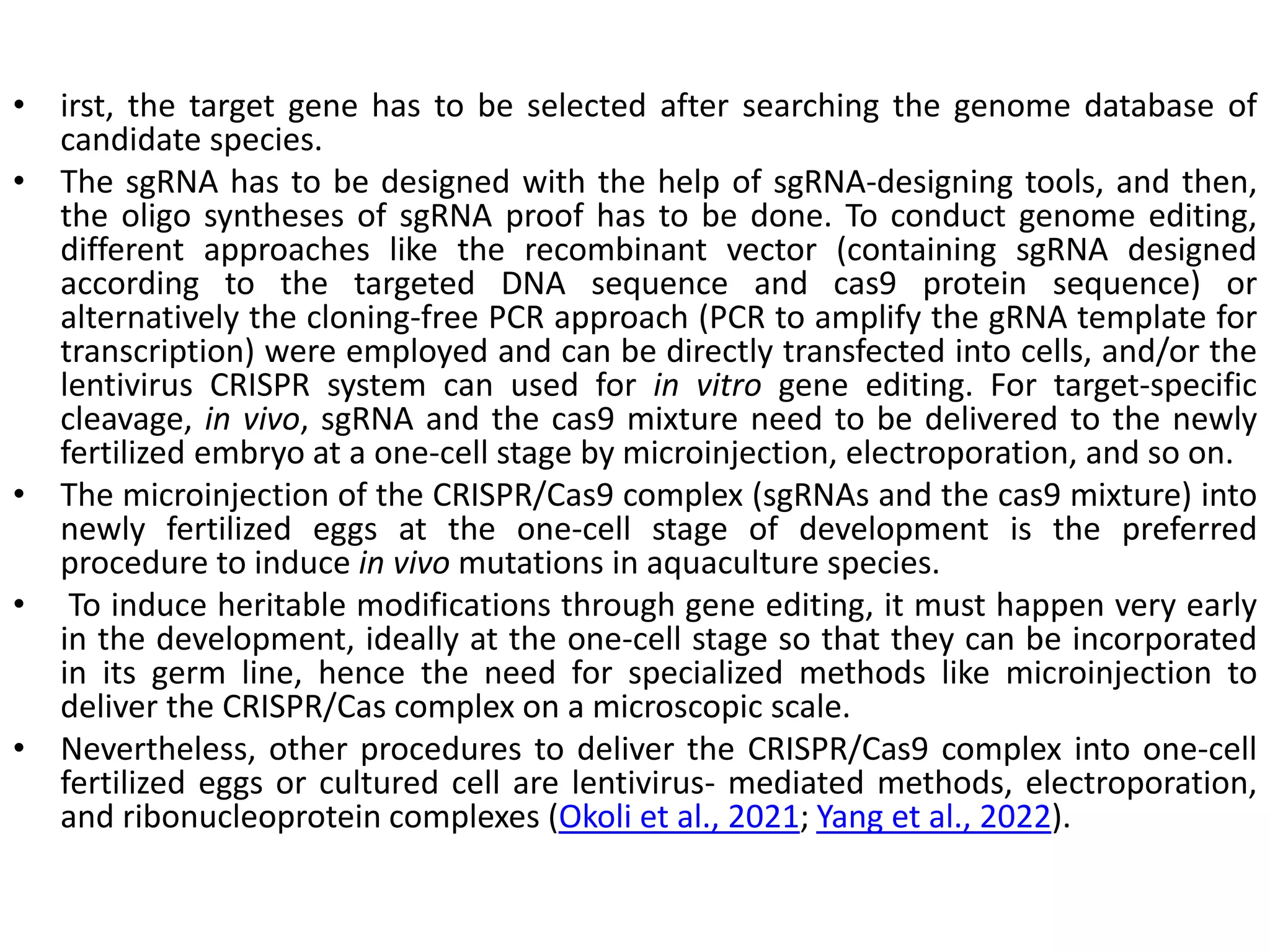 Gene Editing of Fishes and its Applications in Aquatic Medicine by B.pptx