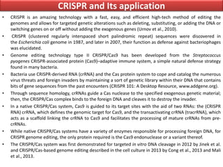 Gene Editing of Fishes and its Applications in Aquatic Medicine by B.pptx