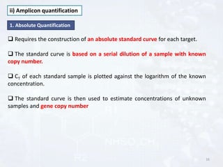 Gene Expression Analysis by Real Time PCR | PPTX