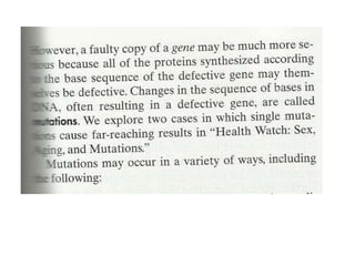 Gene expression and regulation
