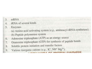 Gene expression and regulation