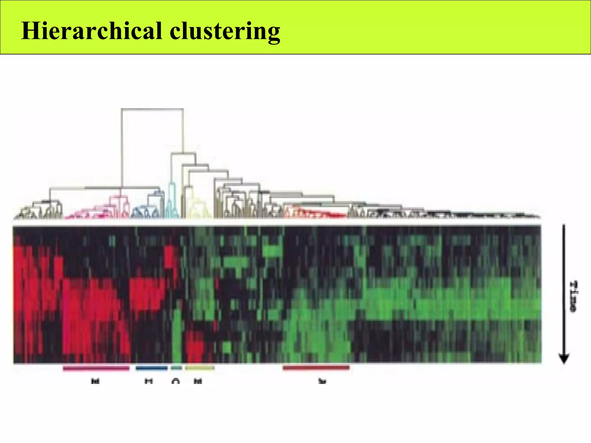 Hierarchical clustering 
