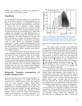 Understanding the effects of steroid hormone exposure on direct gene ...