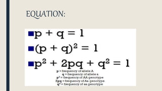 EQUATION:
 