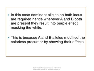 Dr.V.Malathi,Associate Professor in Biochem
istry,Ethiraj College for Women,Chennai-8
 
