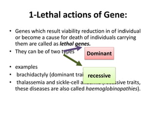 Gene interaction ppt | PPTX