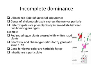 Gene interaction ppt | PPTX
