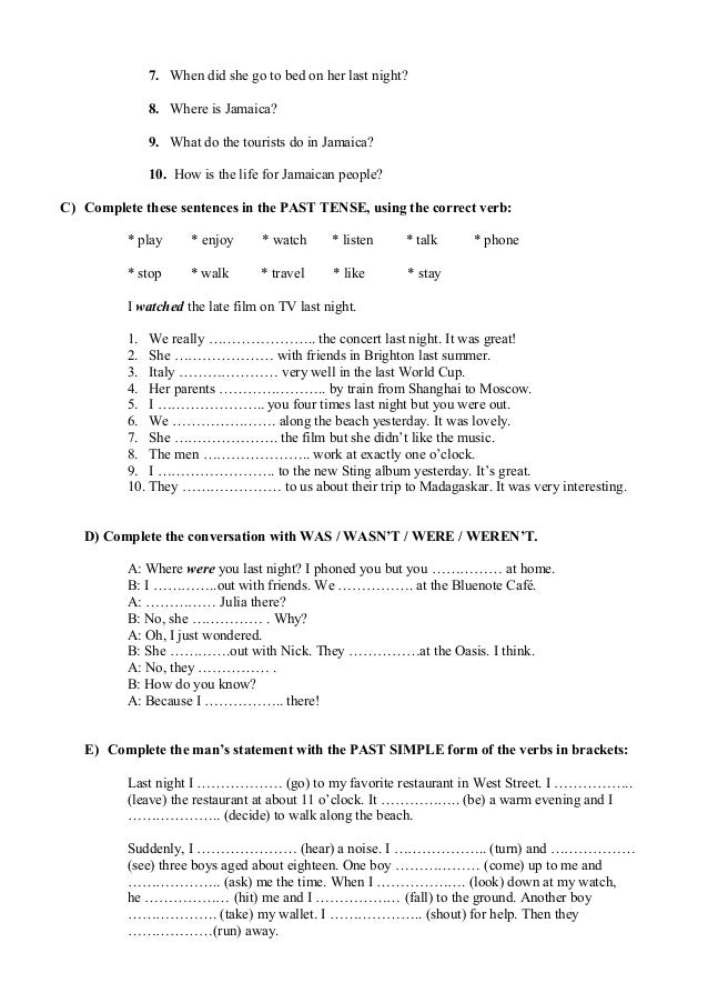 Genel Worksheets11