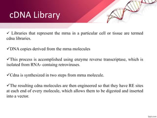 Genomic library construction | PPT