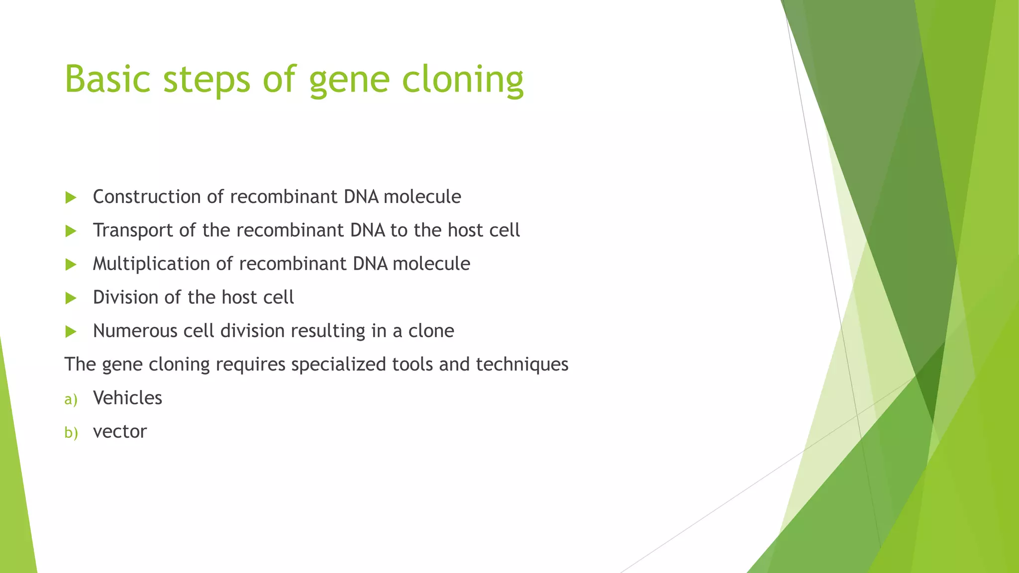 Gene mapping and cloning of disease gene | PPTX