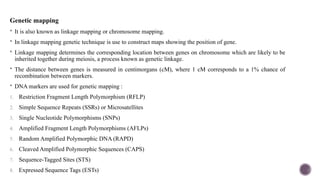 Cellular & Molecular Pharmacology: Gene Mapping .pptx
