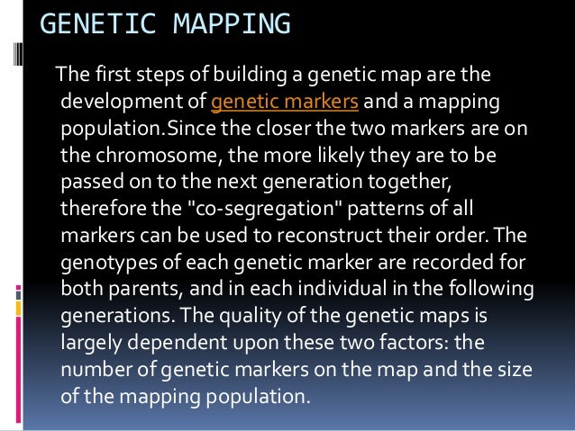 gene mapping ppt