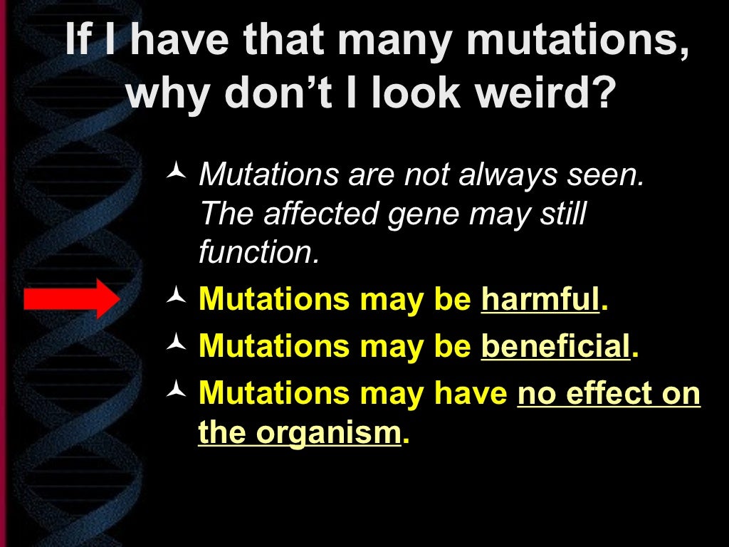 Gene mutations ppt