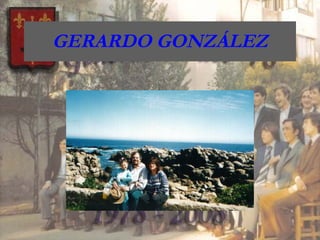 GERARDO GONZÁLEZ 