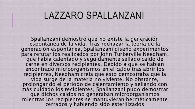 Generación espontánea