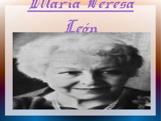 María Teresa
León
 