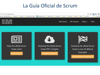 La Guía Oficial de Scrum
 
