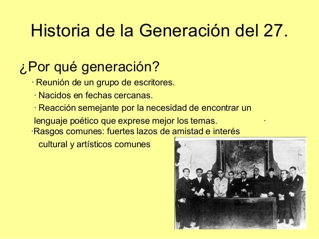 Generación del 27