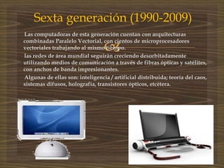 Generacion de computadoras