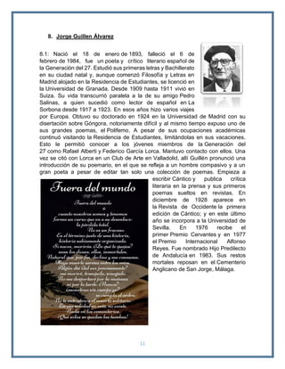 Generacion del 27 3f | PDF