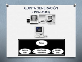 QUINTA GENERACIÓN
(1982-1989)
 