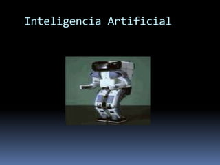 Inteligencia Artificial