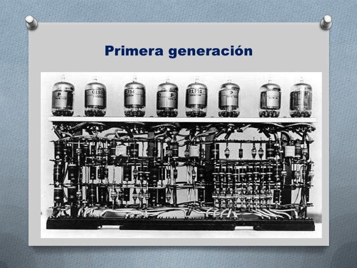 Resultado de imagen para PRIMERA GENERACION de las computadoras DIBUJO