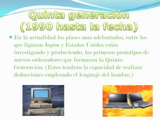 Generaciones del computador