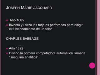 Joseph Marie Jacquard