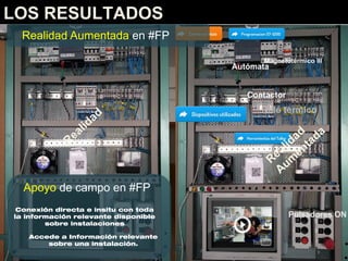 LOS RESULTADOS
#montAR AR + Montaje de
instalaciones
Video de montaje de un motor
eléctrico
 