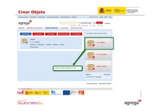 Crear Objeto




Proyecto participado e impulsado conjuntamente por varias administraciones y
Proyecto participado e impulsado conjuntamente por varias administraciones y
     desarrollado con la participación del sector privado y de los docentes.
     desarrollado con la participació del sector privado y de los docentes.
                         participación
 